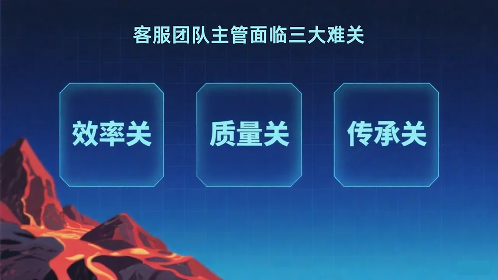 带客服团队从来都不是轻松的事