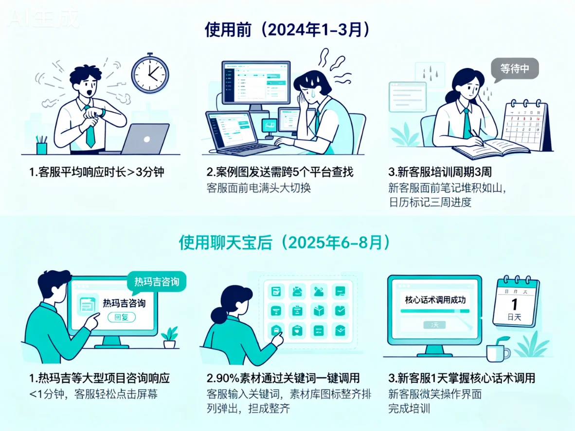 📈 业绩影响客服引导到店率提升2.3倍客单价提升17%因