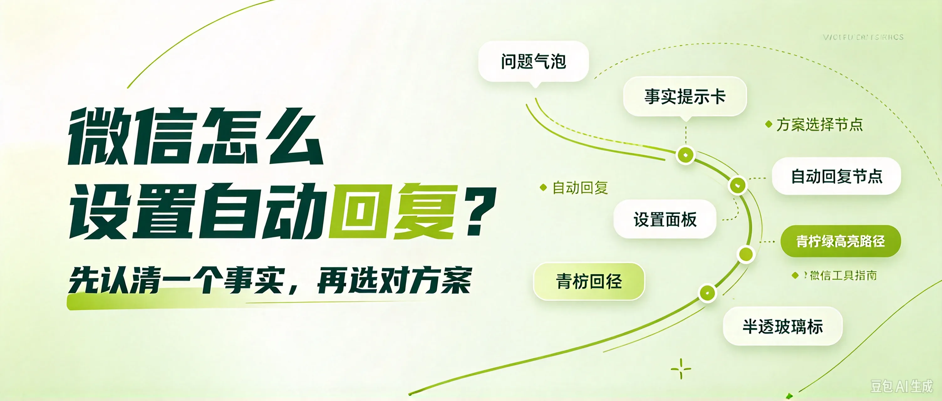 微信怎么设置自动回复？先认清一个事实，再选对方案