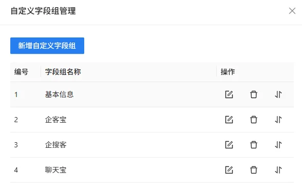 新增自定义字段组(2)