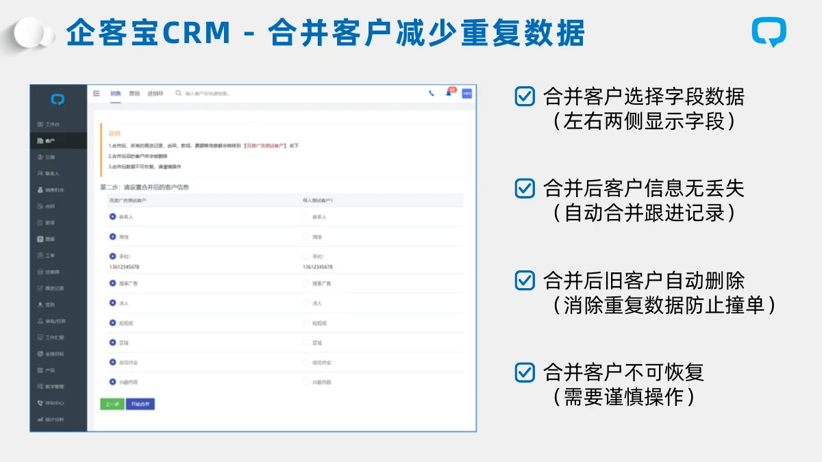 三、 闭环解决方案:合并客户与保障业务连续性