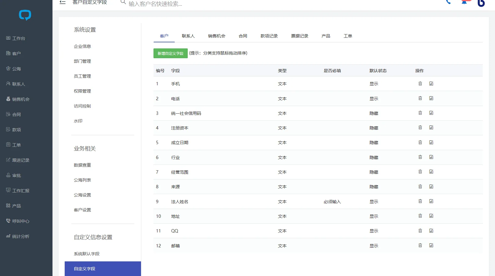 灵活自定义字段的意义