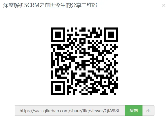 还可以通过分享二维码和分享链接(2)
