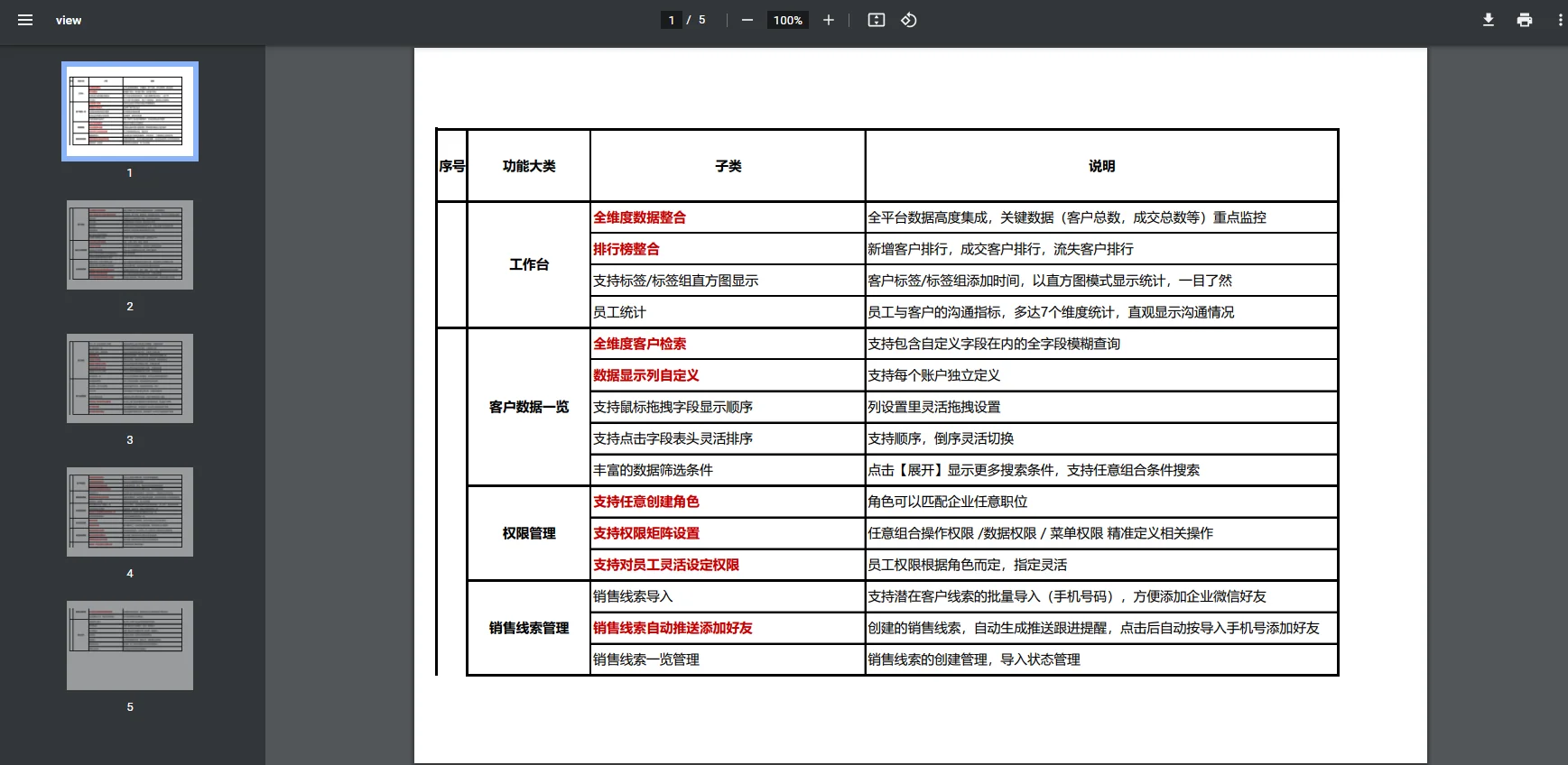 点击文档类文件可以页面直接浏览内容
