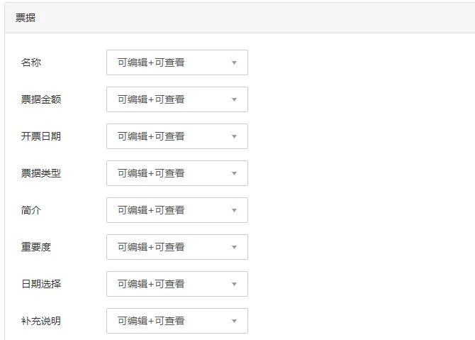 6.票据模块的权限